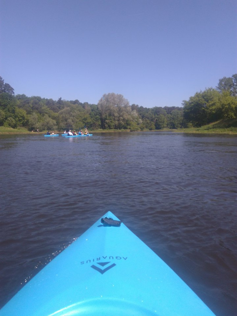 Za nami pierwszy spływ kajakowy