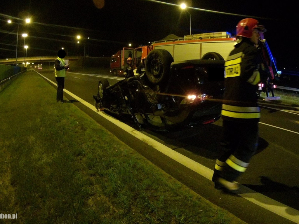 Wypadek na autostradzie A2