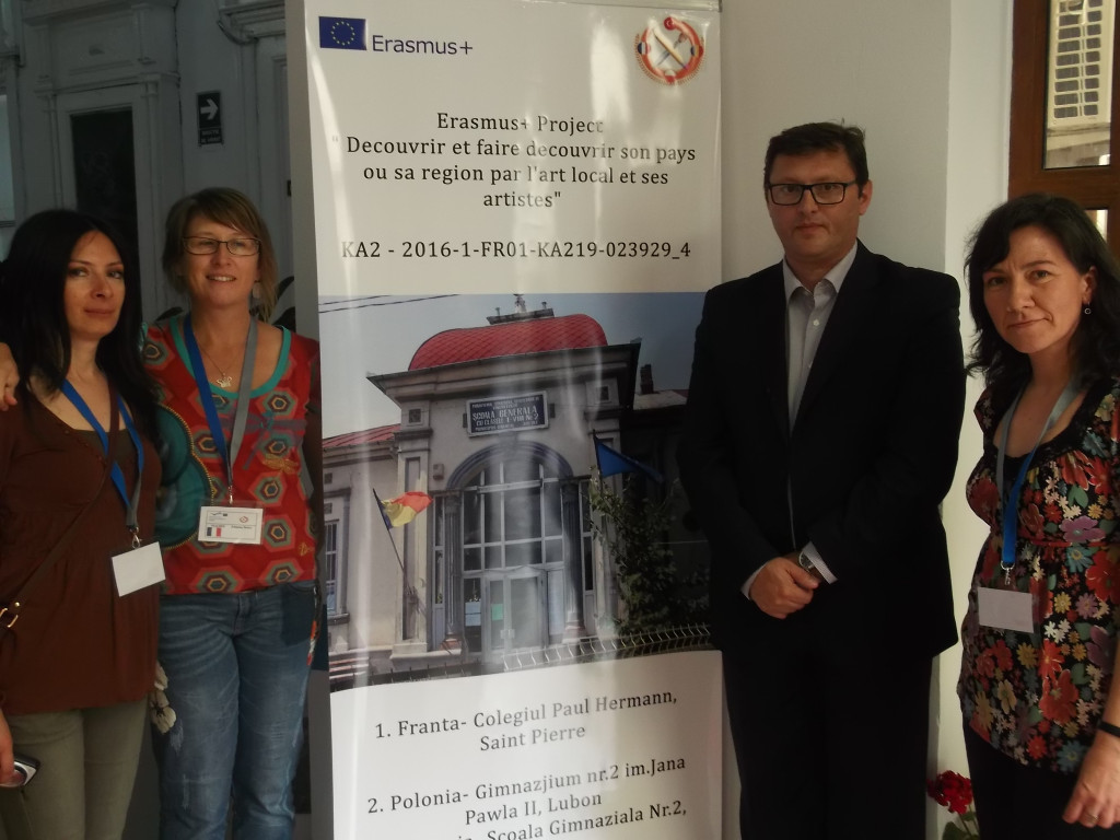 Przedstawiciele Gimnazjum nr 2 z wizytą w Rumunii