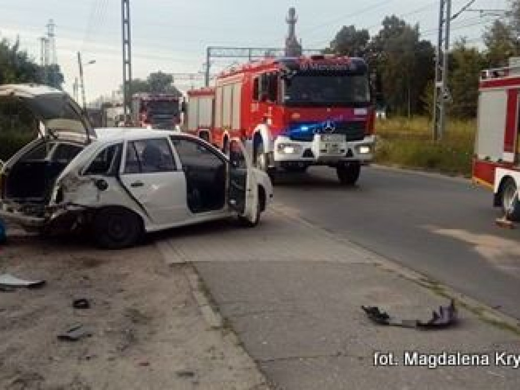 Poważny wypadek na ulicy Dworcowej