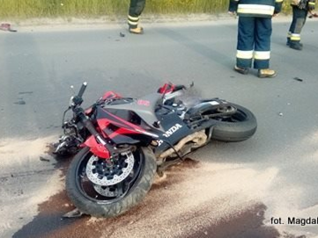 Poważny wypadek na ulicy Dworcowej