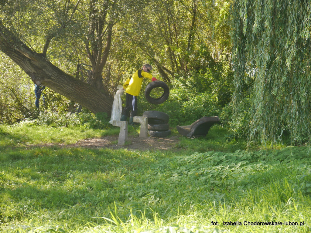 Wspólnie posprzątali brzeg Warty