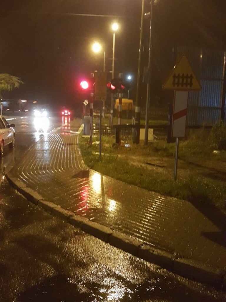 Orkan Ksawery szaleje w Luboniu - AKTUALIZACJA 06.10 godz. 8.50