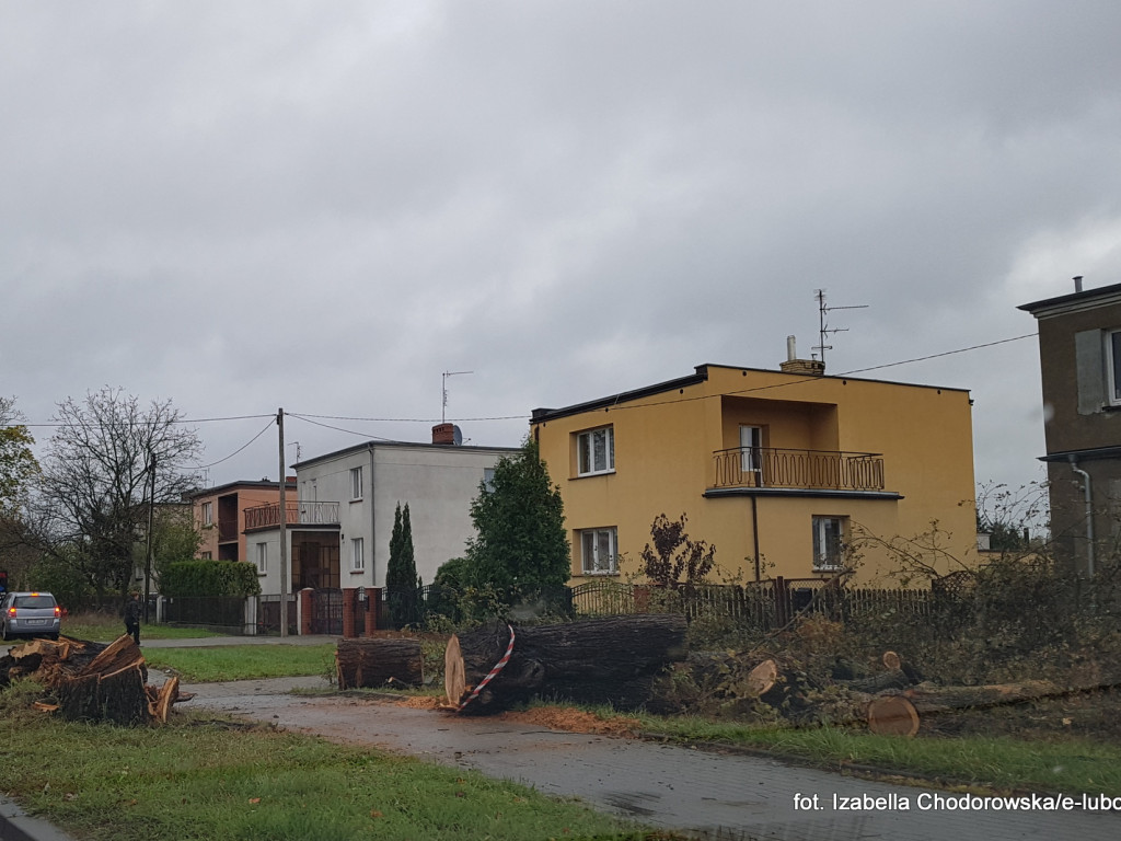 Orkan Ksawery szaleje w Luboniu - AKTUALIZACJA 06.10 godz. 8.50