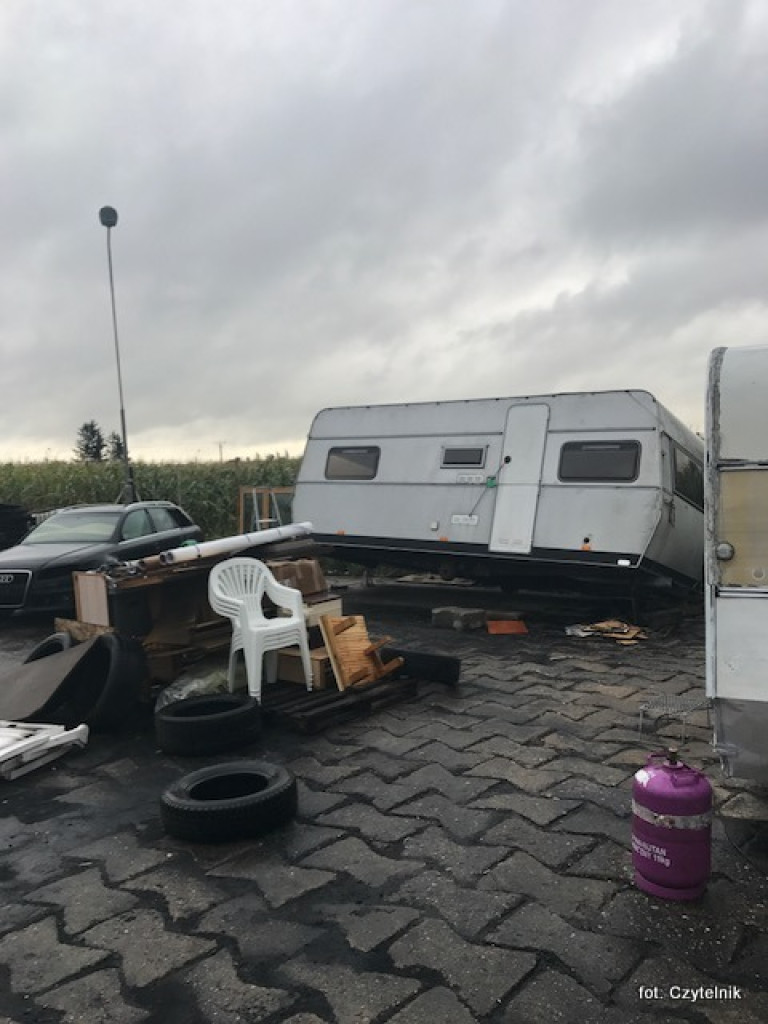 Orkan Ksawery szaleje w Luboniu - AKTUALIZACJA 06.10 godz. 8.50