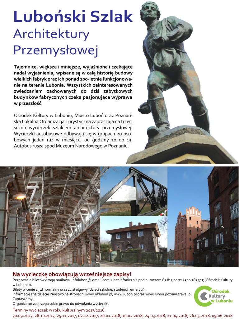 Plan imprez Ośrodka Kultury w Luboniu