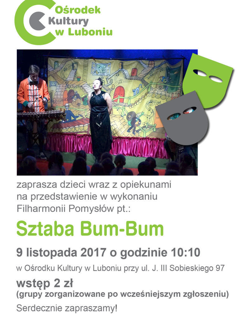 Plan imprez Ośrodka Kultury w Luboniu