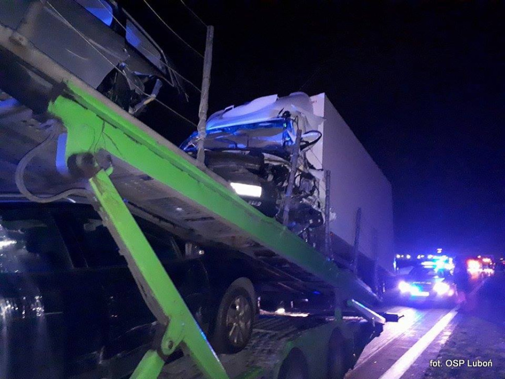 Wypadek na A2 - objazdy