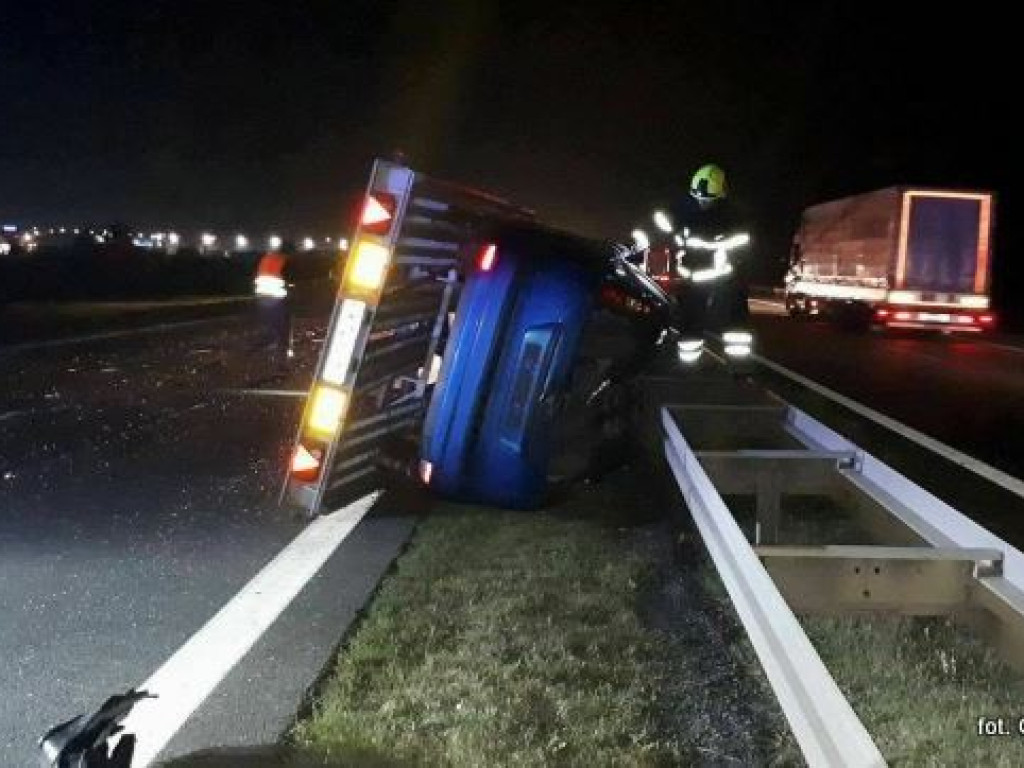 Wypadek na A2 - objazdy