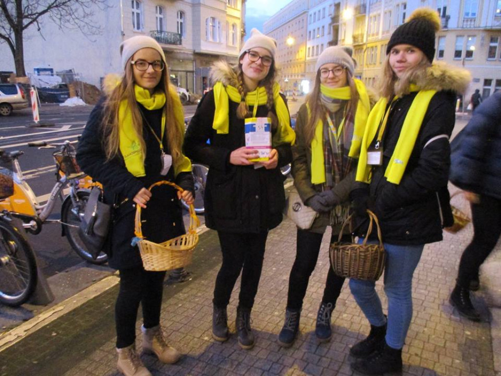 Motyli Wolontariat uczniów z SP3 dla Hospicjum Palium