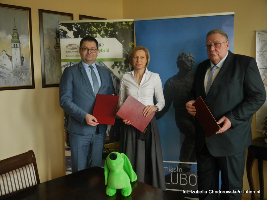 Luboń kupuje trzy nowe autobusy hybrydowe