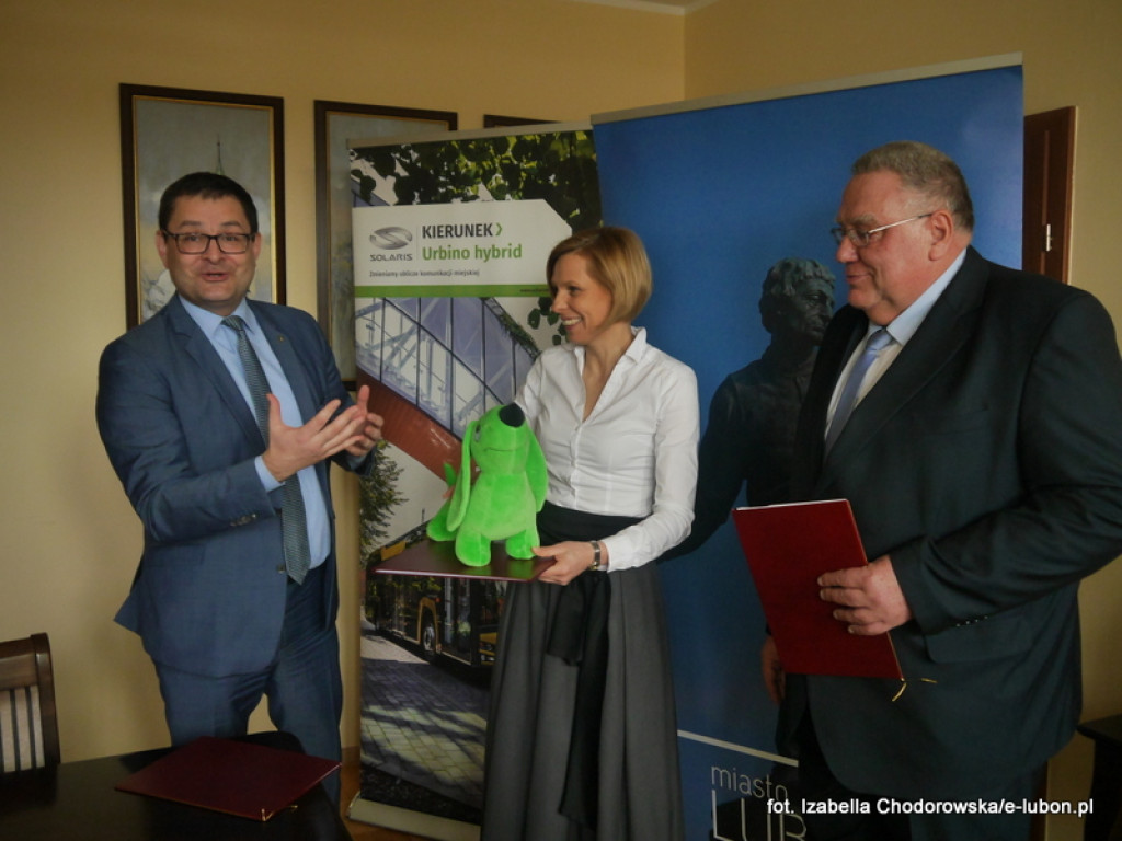 Luboń kupuje trzy nowe autobusy hybrydowe