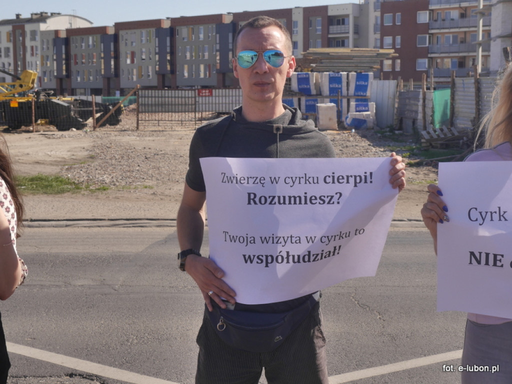 NIE dla cyrku w Luboniu - relacja z pikiety