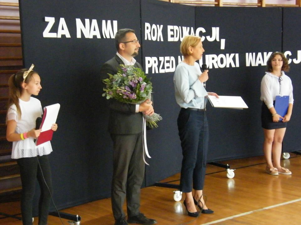 Pożegnanie dyrektor Grażyny Leciej