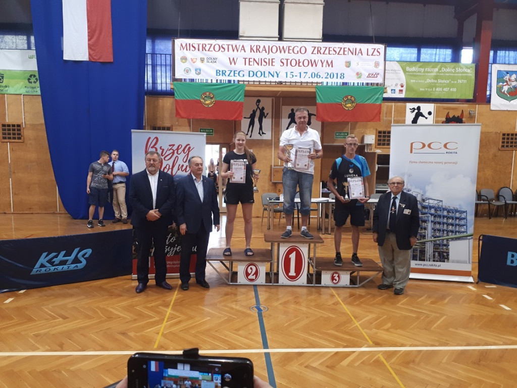 Zuzanna Sułek i Damian Pyśk srebrnymi medalistami Mistrzostw Polski LZS