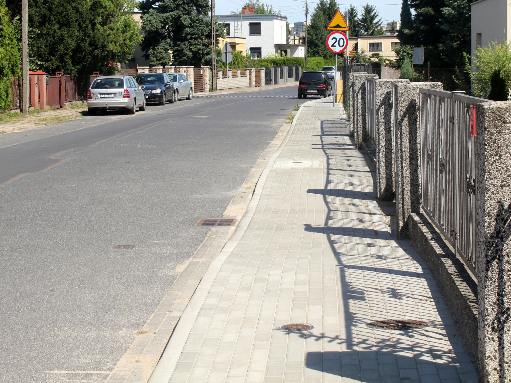 Plan inwestycji miejskich w zakresie wykonania chodników