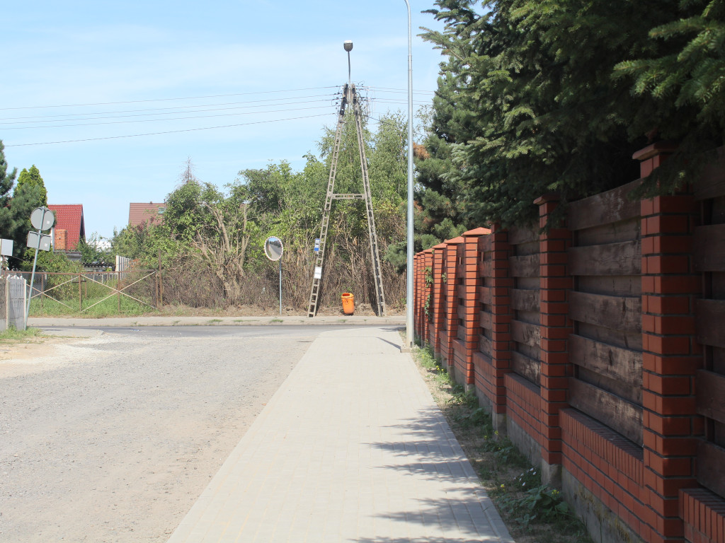 Plan inwestycji miejskich w zakresie wykonania chodników