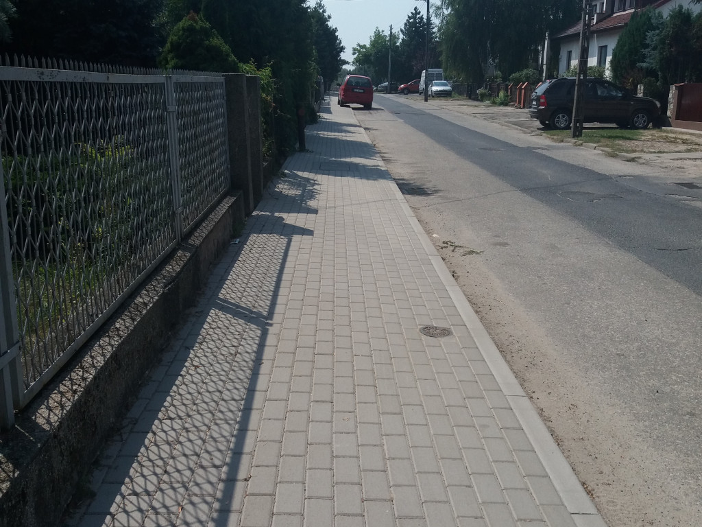 Plan inwestycji miejskich w zakresie wykonania chodników