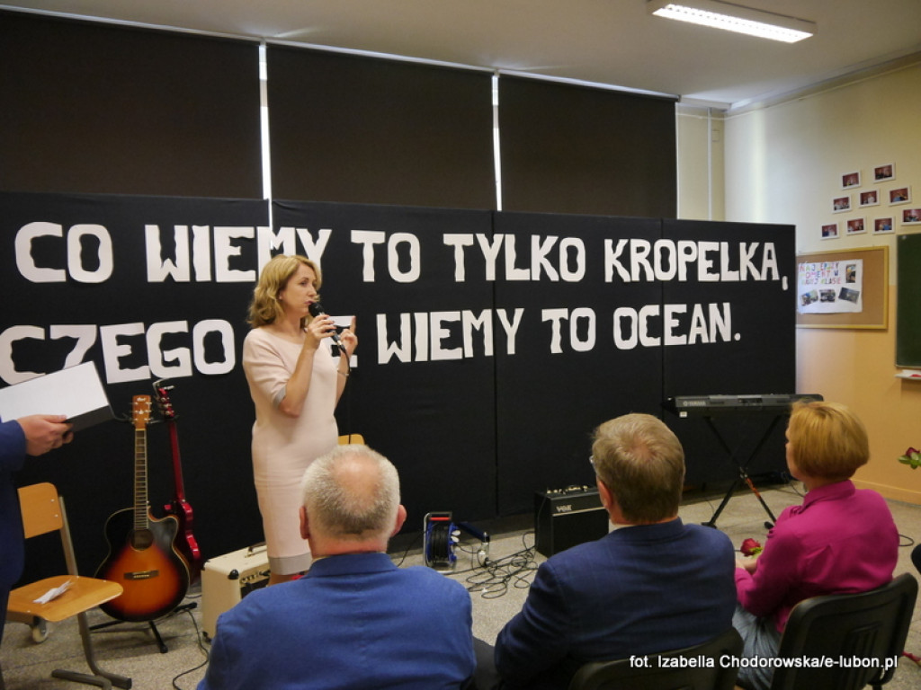 Historyczne rozpoczęcie roku w Zespole Szkół w Luboniu