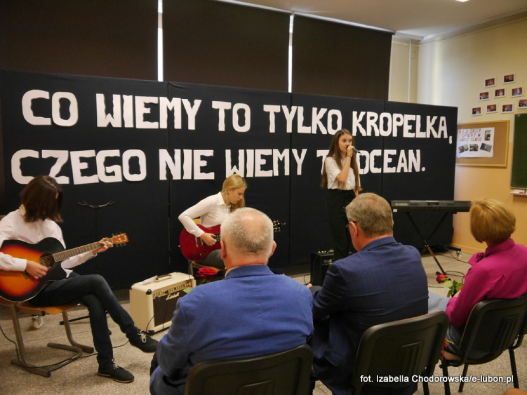 Historyczne rozpoczęcie roku w Zespole Szkół w Luboniu