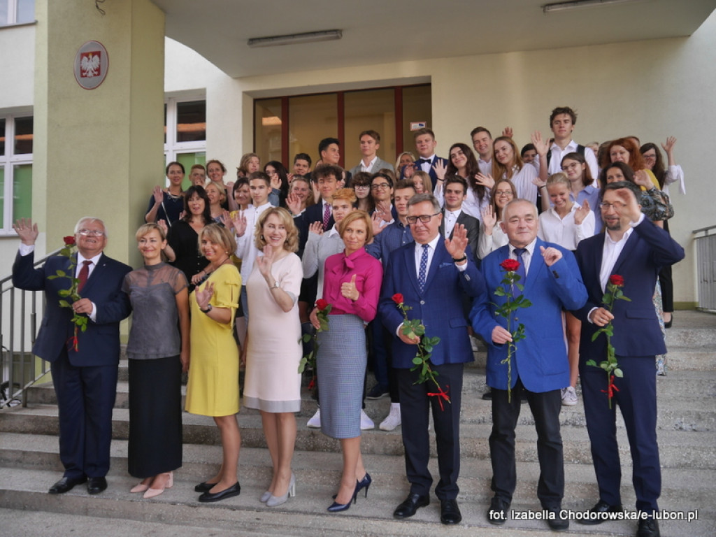 Historyczne rozpoczęcie roku w Zespole Szkół w Luboniu