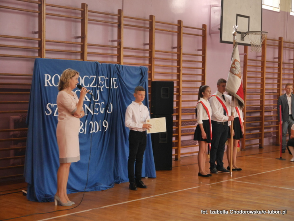 Historyczne rozpoczęcie roku w Zespole Szkół w Luboniu