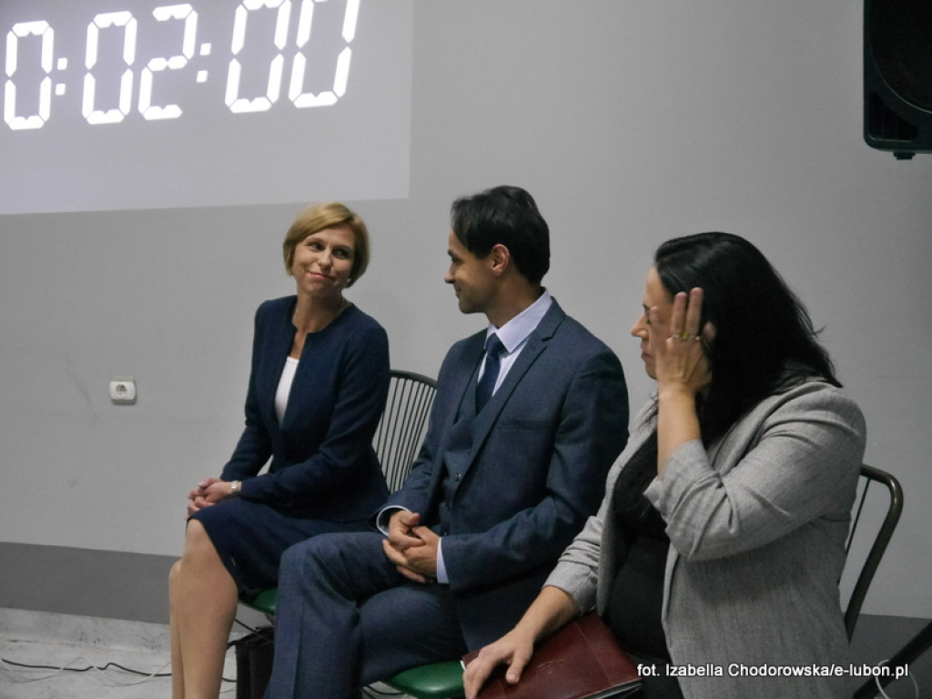 Debata kandydatów na Burmistrza Miasta Luboń