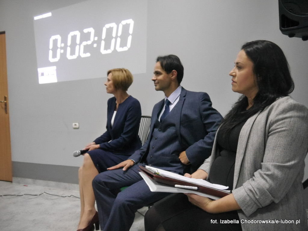 Debata kandydatów na Burmistrza Miasta Luboń
