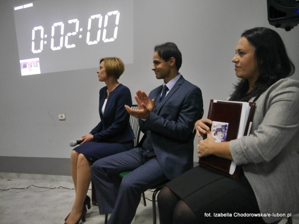 Debata kandydatów na Burmistrza Miasta Luboń