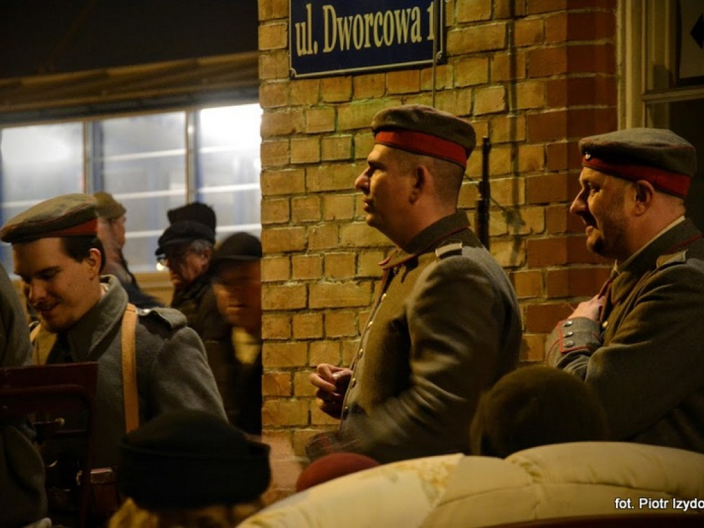 Pociąg retro w Luboniu - fotorelacja