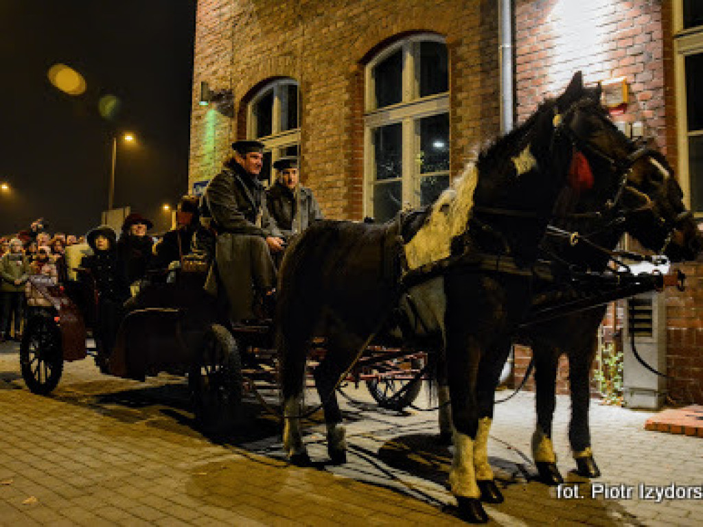 Pociąg retro w Luboniu - fotorelacja