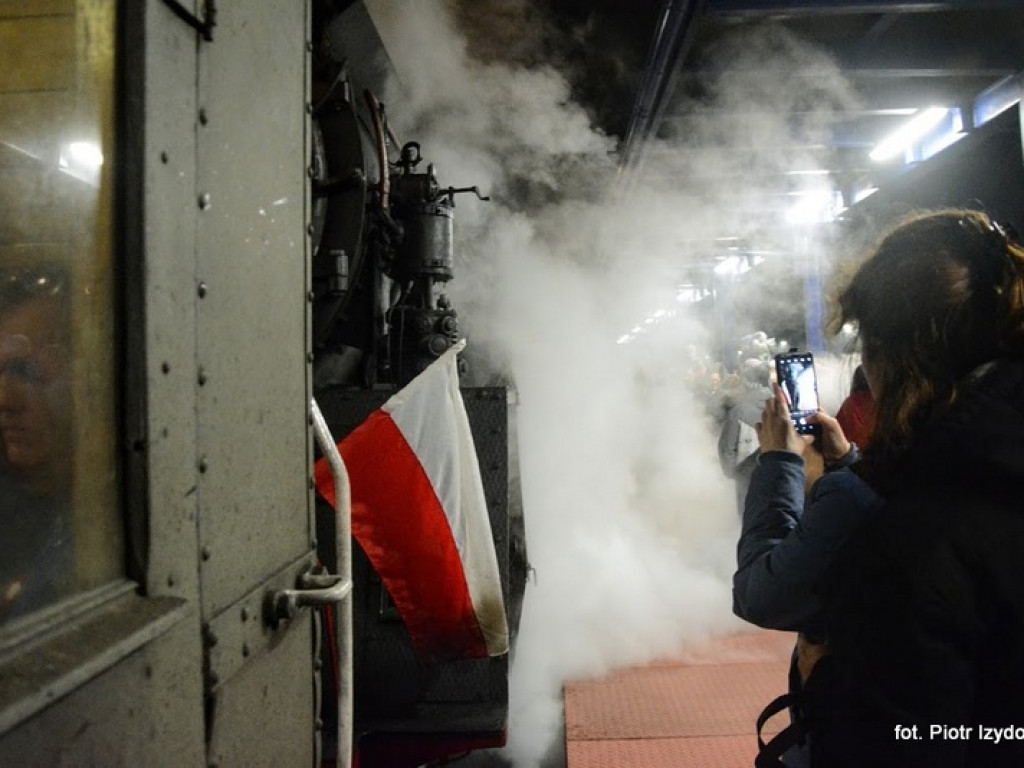 Pociąg retro w Luboniu - fotorelacja