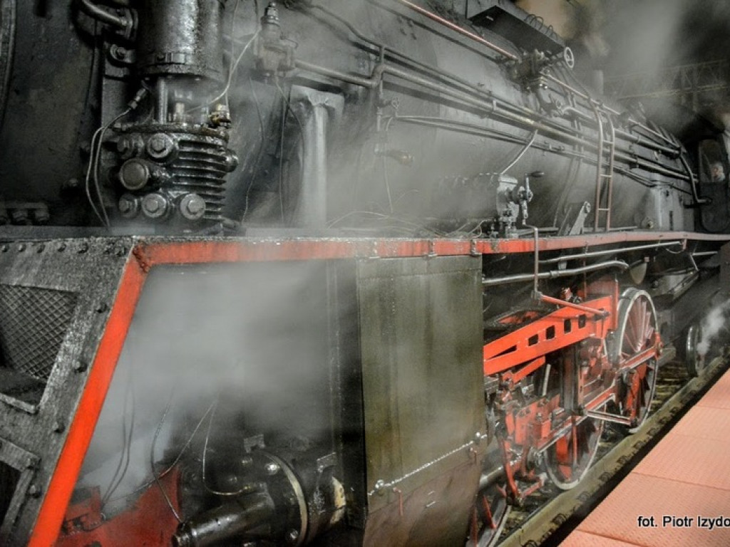 Pociąg retro w Luboniu - fotorelacja