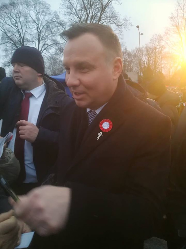  Historyczna wizyta Andrzeja Dudy w Mosinie