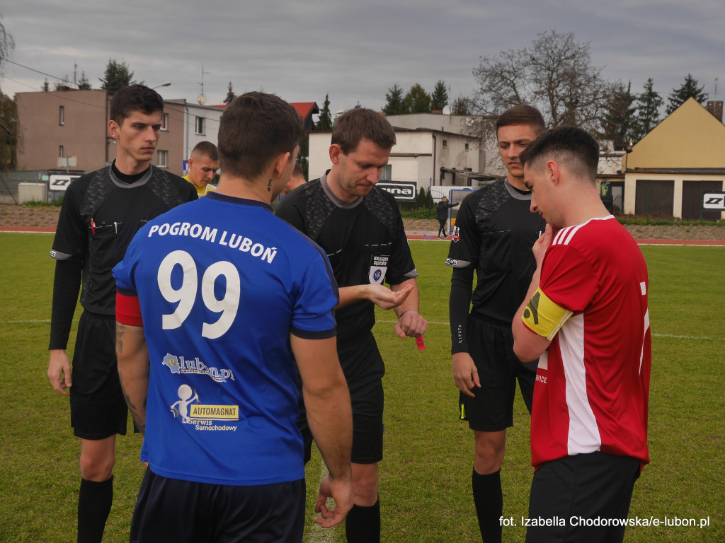 Luboński remisuje a Pogrom rozgromiony
