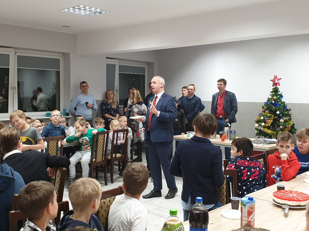 Spotkanie wigilijne w Lubońskim KS