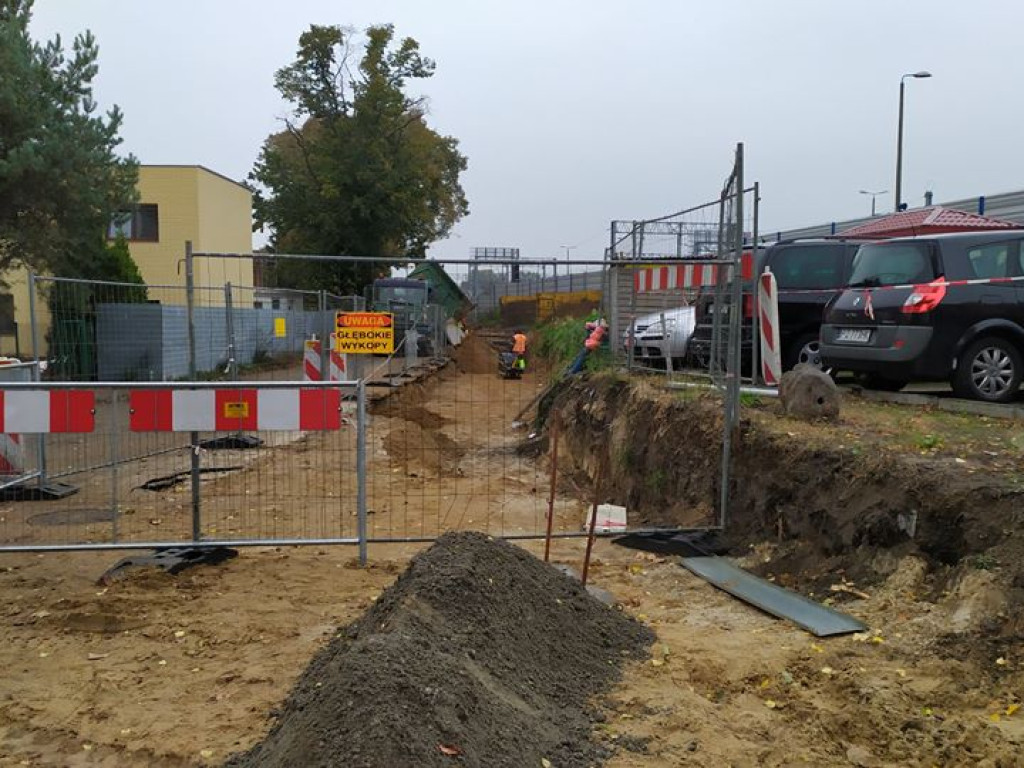 Zakończenie prac przy przebudowie kanalizacji deszczowej w ulicy Dworcowej