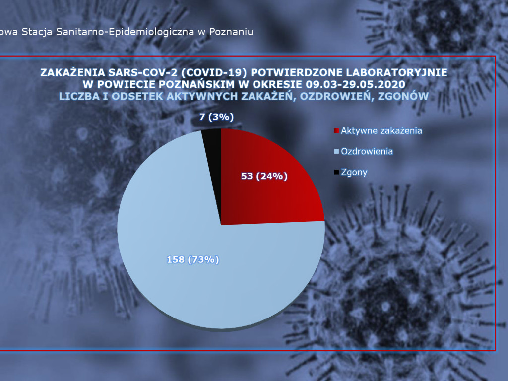 13 osób zarażonych koronawirusem w Wielkopolsce  - 5 z powiatu poznańskiego