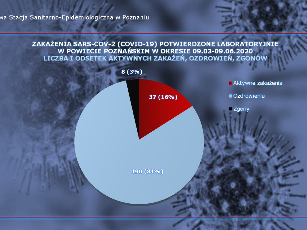 14 osób zarażonych koronawirusem w Wielkopolsce - aktualne dane z powiatu poznańskiego