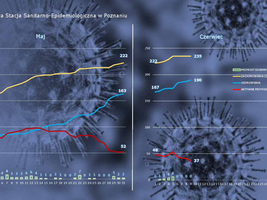 14 osób zarażonych koronawirusem w Wielkopolsce - aktualne dane z powiatu poznańskiego