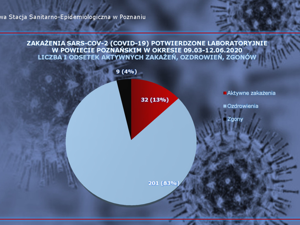 25 osób zarażonych koronawirusem w Wielkopolsce - aktualne dane z powiatu poznańskiego