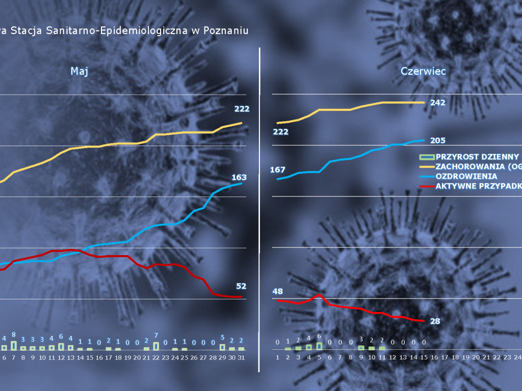 8 osób zarażonych koronawirusem w Wielkopolsce -  dane z powiatu poznańskiego