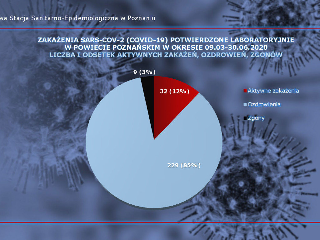 107 osób zarażonych koronawirusem w Wielkopolsce - aktualne dane z powiatu poznańskiego