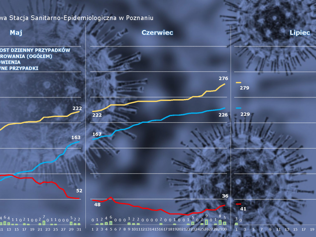 46 osób zarażonych koronawirusem w Wielkopolsce - aktualne dane z powiatu poznańskiego