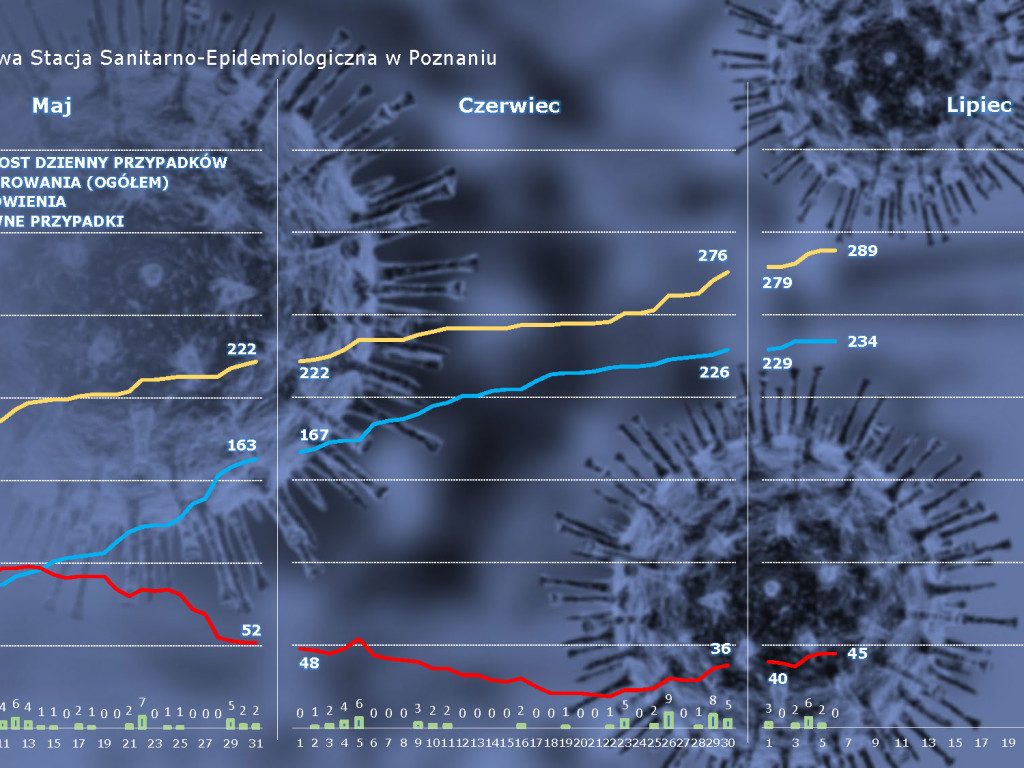75 osób zarażonych koronawirusem w Wielkopolsce - aktualne dane z powiatu poznańskiego