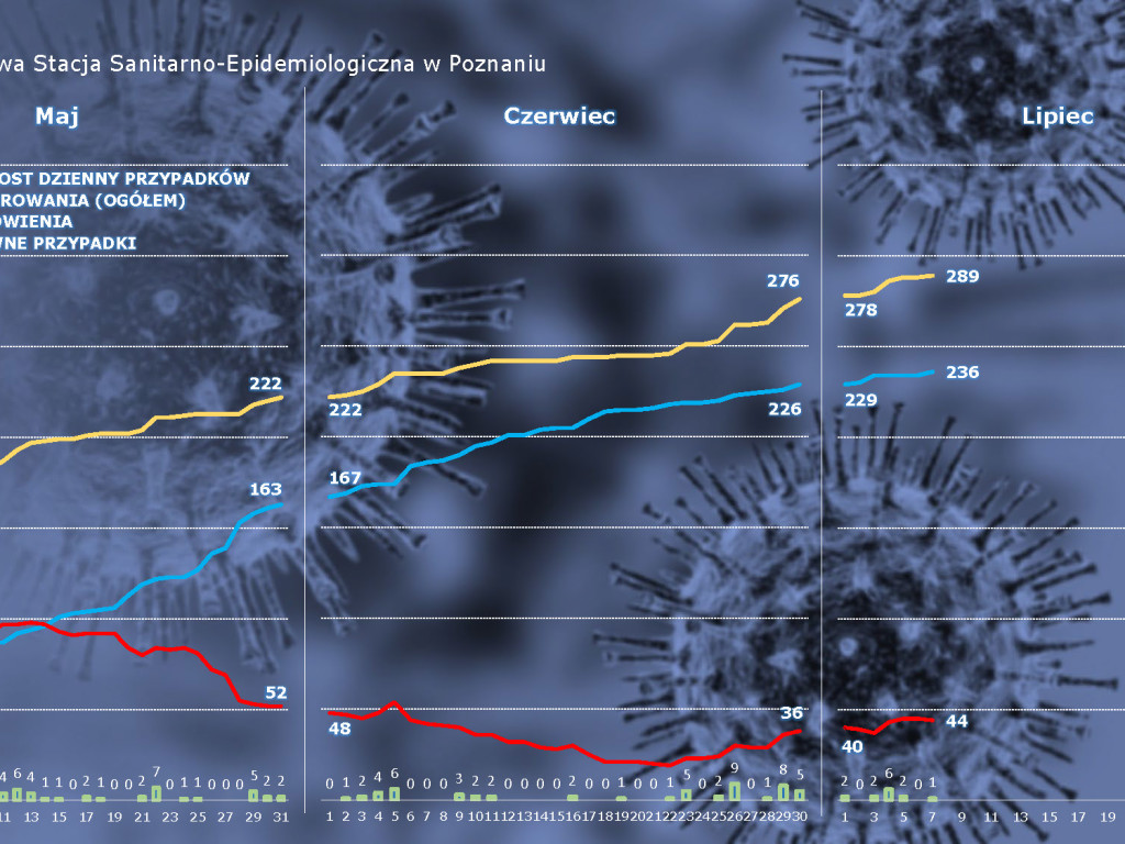 25 osób zarażonych koronawirusem w Wielkopolsce - aktualne dane z powiatu poznańskiego