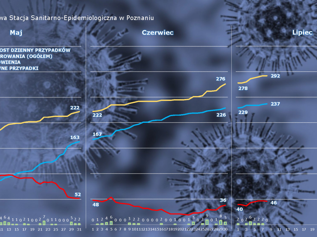 29 osób zarażonych koronawirusem w Wielkopolsce - aktualne dane z powiatu poznańskiego