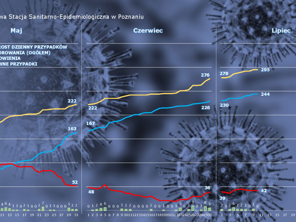 43 osoby zarażone koronawirusem w Wielkopolsce - aktualne dane z powiatu poznańskiego