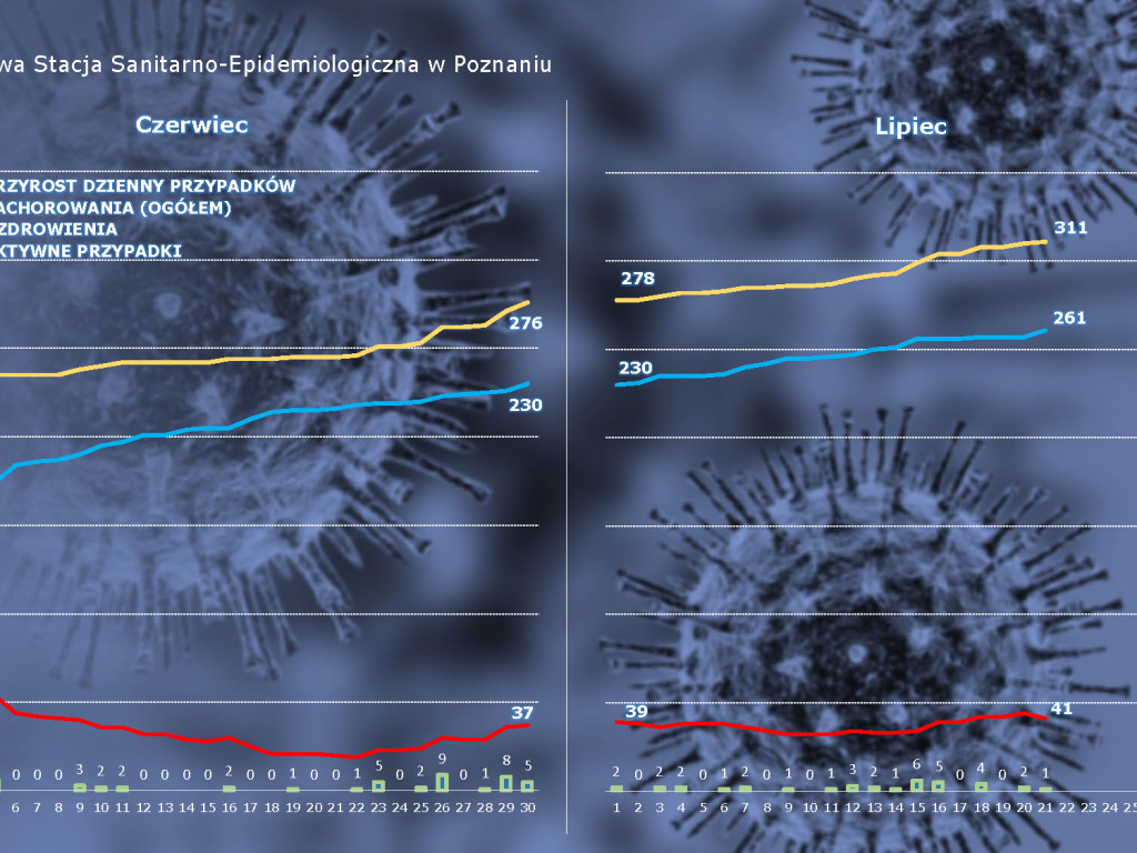 22 osoby zarażone koronawirusem w Wielkopolsce - aktualne dane z powiatu poznańskiego