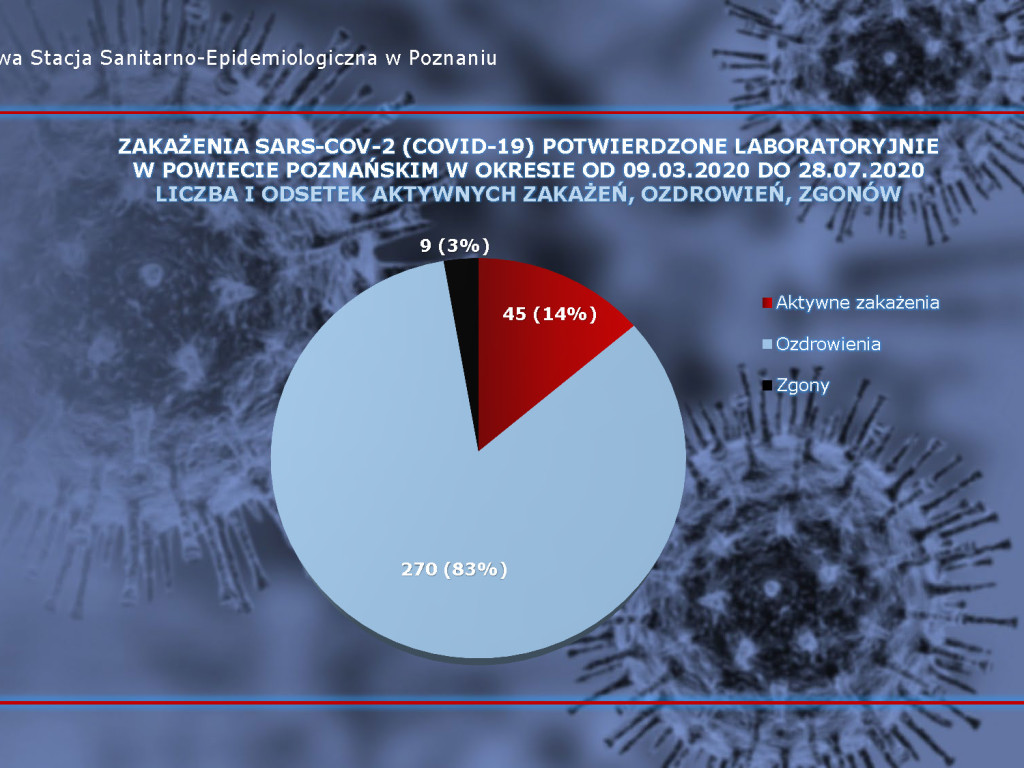 14 osób zarażonych koronawirusem w Wielkopolsce - aktualne dane z powiatu poznańskiego